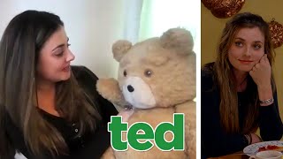 Giorgia Whigham talks Ted Seth MacFarlane and a Season 2 [upl. by Imeaj]