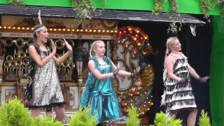 Charleston Dancers  48th Great Dorset Steam Fair 2016 England [upl. by Adamson]