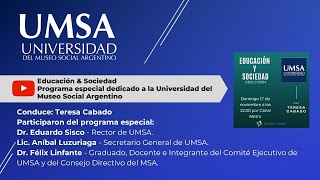 Educación amp Sociedad especial UMSA [upl. by Laris]