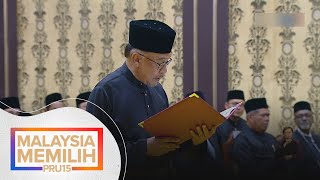 Anwar Ibrahim selesai angkat sumpah PM ke10 [upl. by Hynda]