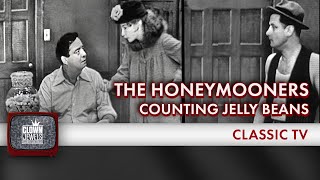 The Honeymooners Counting Jelly Beans  THE JACKIE GLEASON SHOW 1952 [upl. by Lulita]