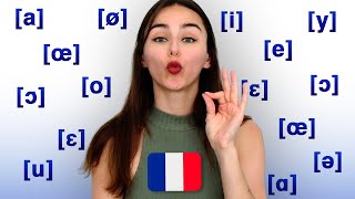 FRENCH PRONUNCIATION basics  the vowels [upl. by Nyllek538]