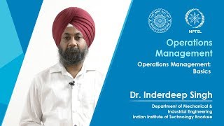 Lecture 01 Operations Management Basics [upl. by Anisirhc]