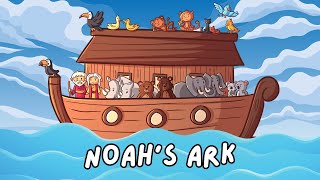 Bible Stories for Kids  Noahs Ark  Noahs Ark For Kids  Bible Animation  Kids Bible Story [upl. by Cod431]