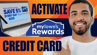 How to Activate Your Mylowe’s Rewards Credit Card 2024 [upl. by Hnamik940]