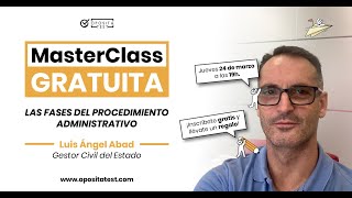 📚 Las fases del procedimiento administrativo 👉 Iniciación Ordenación e Instrucción 1º parte [upl. by Neibaf]