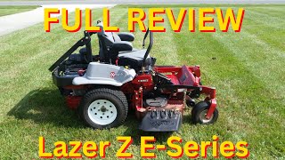 Exmark Laser Z ESeries Mower Review [upl. by Aidan]