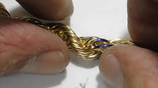 BEST VIDEO FOR GOLD HOLLOW ROPE CHAIN REPAIR  EXPLAINED AND DEMONSTRATED  UNCUTLONG VERSION [upl. by Llatsyrc731]