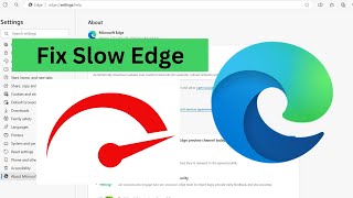 Fix Microsoft Edge Lag  Fast Loading Solution for Windows 1011 2024 [upl. by Elberfeld]