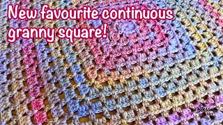 Crochet A Classic Lace Granny Square  My New Favourite Square Easy crochet motif [upl. by Ellehcer]