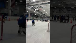 Beautiful between the legs goal BANGER nhl hockey [upl. by Abih]