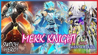 MEKKKNIGHT SEND EXTRA DECK TO GRAVE YARD COMBO RANKED GAMEPLAY YuGiOh Master Duel mekkknight [upl. by Lered]