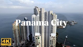 Experience the BEST Aerial Views of Panama City Panama in 4K [upl. by Ahsita]