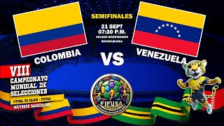 MUNDIAL FIFUSA BUCARAMANGA 2024  COLOMBIA VS VENEZUELA [upl. by Anig437]