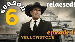 Yellowstone Season 6 episode 1 The Dissolution Of War [upl. by Camden]