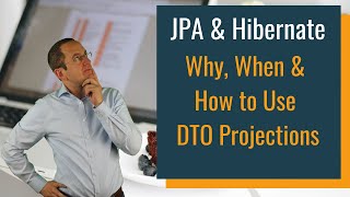 JPA amp Hibernate  Why When amp How to use DTO Projections [upl. by Guod106]