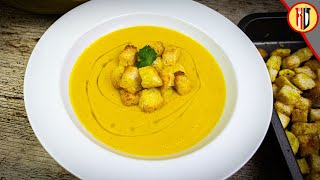 How to make Creamy Carrot and Coriander Soup [upl. by Dnaloy463]