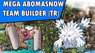 Mega Abomasnow Team Builder ORAS VGC 15SMOGON TRICK ROOM TEAM [upl. by Dorkas]