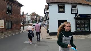 ArundelWest Sussex walking tour 4k [upl. by Trinidad807]