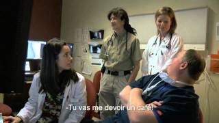 Émission Hôpital vétérinaire  TV5  Le cas de Nick lours à lunettes [upl. by Moselle]