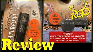 Carlsons Delta Waterfowl Choke Review and Giveaway  RGO 314 [upl. by Reynolds]