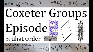 Coxeter Groups  Episode 2  The Bruhat Order [upl. by Hasty]