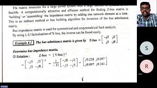 Solved Problem Ybus powersystemanalysis [upl. by Noxaj77]