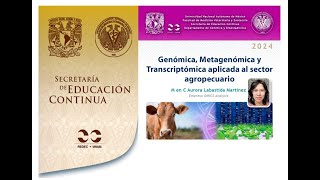 Genómica Metagenómica y Transcriptómica aplicada al sector agropecuario [upl. by Tartan]