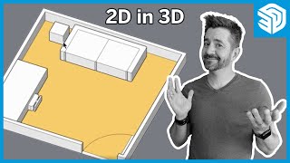 5 Tips for Making 2D Layouts in SketchUp [upl. by Kataway]