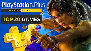 Top 20 Games Joined PS Plus Extra amp Premium in 2023 [upl. by Samuele]