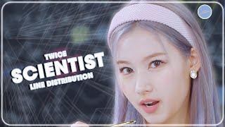 TWICE  Scientist  Line Distribution [upl. by Eemia]