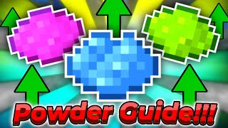 The Ultimate Powder Grinding Guide  Hypixel SkyBlock [upl. by Aiuqes]