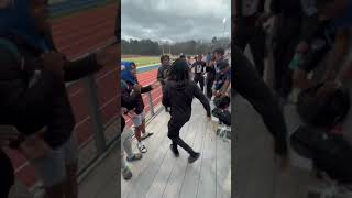 Dance Battling At Track Meets😂 track trackandfield atlanta [upl. by Alisa]