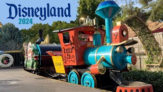 Casey Jr Circus Train 2024  Disneyland Resort Full Ride 4K POV [upl. by Akerdnuhs]