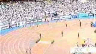 Mens 4100m relay final Commonwealth Games 2006 [upl. by Leahcimed996]