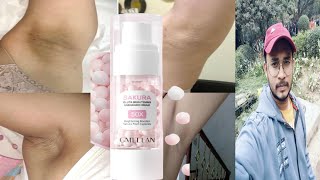 gmellan Sakura gluta brightening underarm cream  honest review [upl. by Delamare]