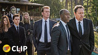 Tony Starks Funeral Scene  Avengers Endgame 2019 IMAX Movie Clip HD 4K [upl. by Drol]