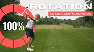 100 efficace Exercice pour la rotation au golf [upl. by Walden]