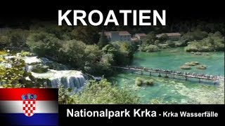 Kroatien  Krka Wasserfälle [upl. by Ellah]