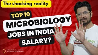 Best Microbiology jobs in India  Salary of microbiologist [upl. by Dorraj]