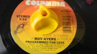 ROY AYERS  PROGRAMMED FOR LOVE  7quot REMIX [upl. by Enytsirk]