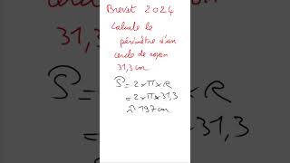 Brevet  Calculer le périmètre dune figure basique  Aires et périmètres 7b [upl. by Kella]