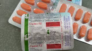 Ciprofloxacin and Tinidazole Tablets Uses  Cipdec TZ Tablet [upl. by Hterrag]