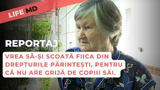 O bunică își crește nepoții și dorește sǎşi lipsească fiica de drepturile părintești [upl. by Derayne]