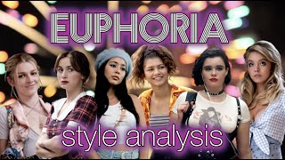 analyzing the outfits in euphoria ✨💄🎆 [upl. by Novit714]