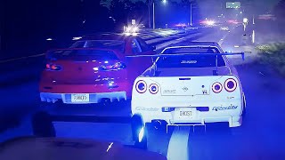 TOP Street Racers VS Cops Moments [upl. by Flowers]