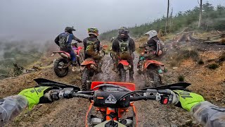 Wildest Dirt Bike Ride Of The Year Goon Riding Full Sends amp Extreme Muddy trails [upl. by Libbie]