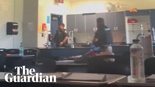 Georgia footage shows students hiding in classroom as shooter enters campus [upl. by Celine]