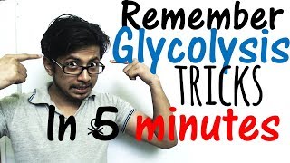 How to remember glycolysis in 5 minutes  Easy glycolysis trick [upl. by Vrablik]