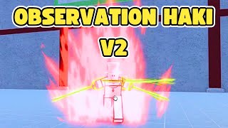 HOW TO GET OBSERVATION HAKI V2 IN KING LEGACY [upl. by Ihc]